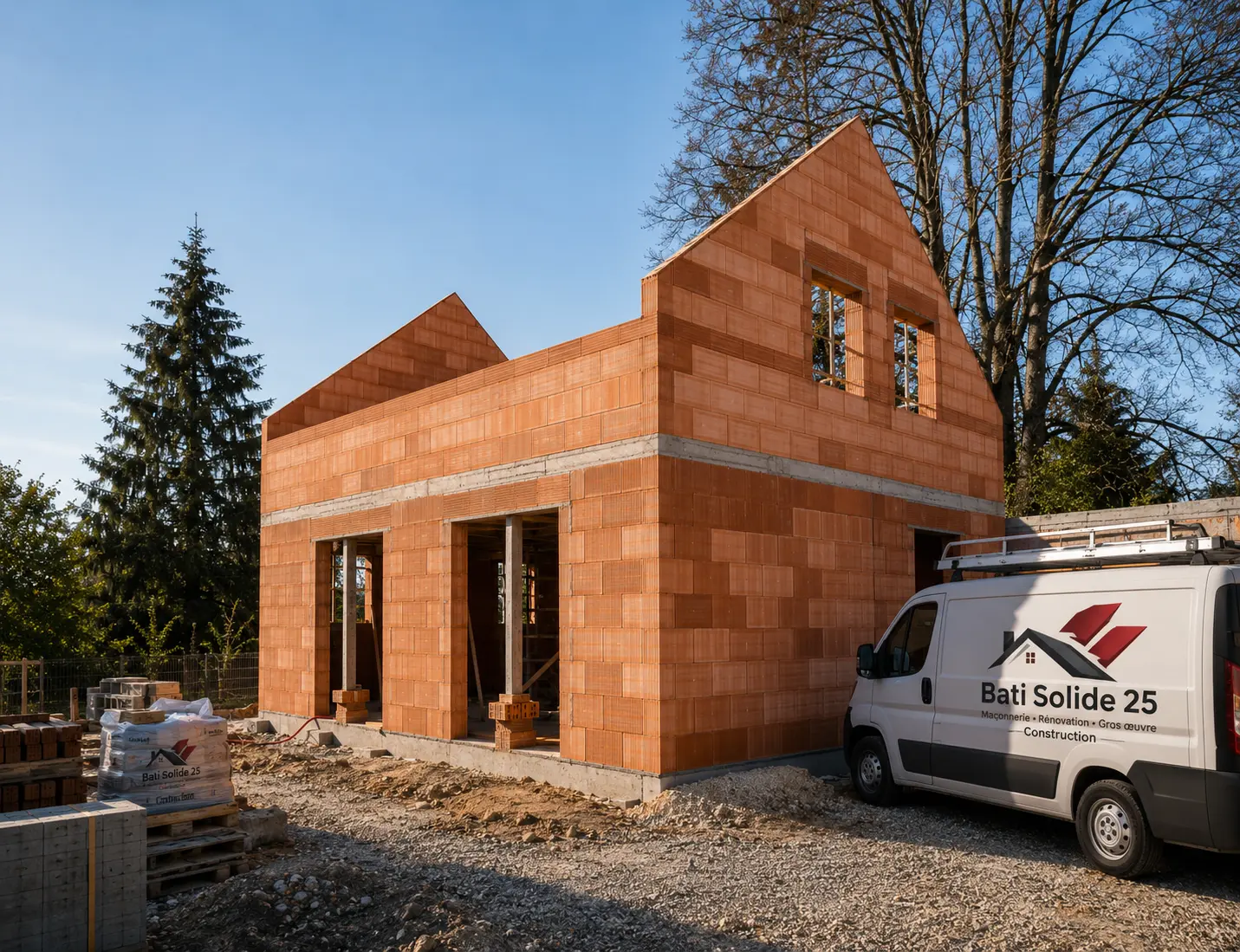 Maison individuelle construite par Bati Solide 25